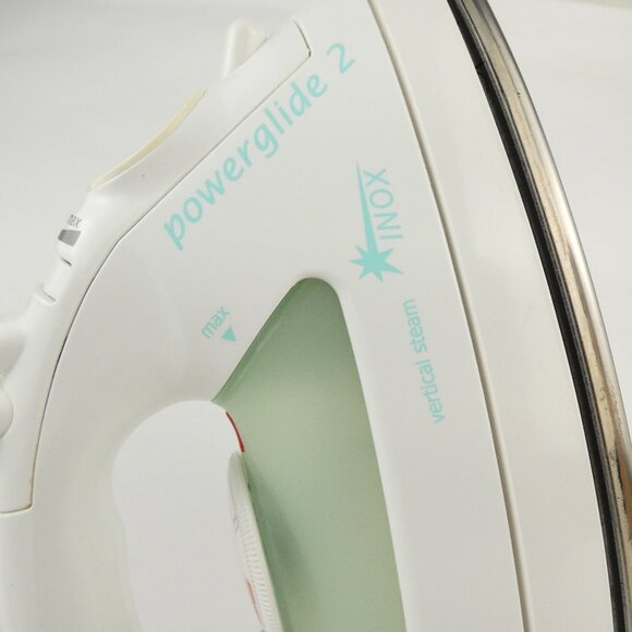 Rowenta Iron DM273 Powerglide 2 Inox Vertical Steam Stainless Self-Cleaning - Picture 2 of 15